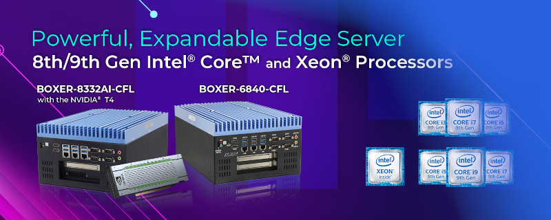 PC Embedded AAEON BOXER-8332AI-CFL e BOXER-6840-CFL
